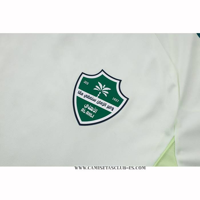 Chandal del Al-Ahli Saudi 25-26 Manga Corta Blanco - Pantalon Corto